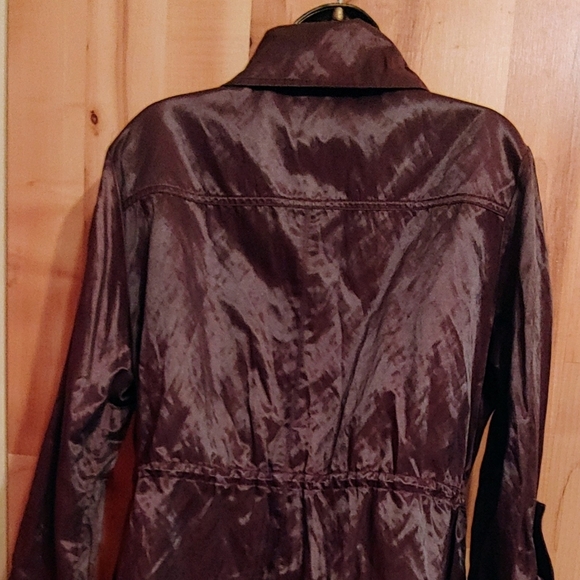 Ruby Rd Womens L (14) Brown Metallic Jacket - Picture 4 of 6